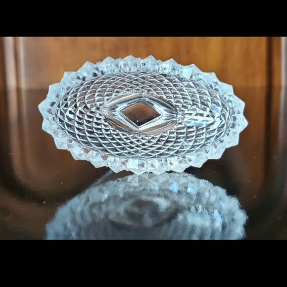 Vntg "English Hobnail"  Individual Nut / Salt Dip by Westmoreland - Picture 5 of 8